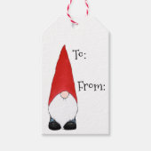 Kerstmis Kabouter Cadeaulabel (Voorkant)