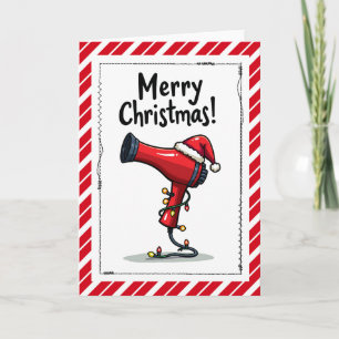 Kerstmis Kapper Stylist Kaart