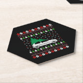 Kerstmis Kartonnen Onderzetters (Schuin)