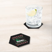 Kerstmis Kartonnen Onderzetters (Insitu)