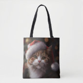 KERSTMIS KAT TAS PORTEMONNEE (Voorkant)