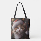 KERSTMIS KAT TAS PORTEMONNEE (Achterkant)