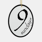 Kerstmis Keramisch Ornament (Rechts)