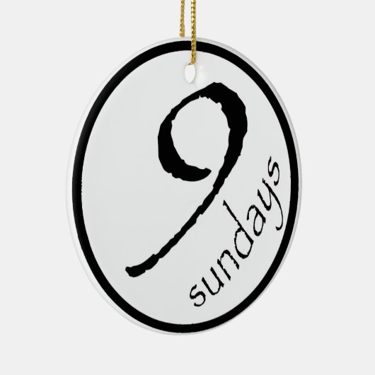 Kerstmis Keramisch Ornament (Rechts)