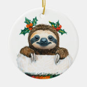 kerstmis keramisch ornament (Voorkant)