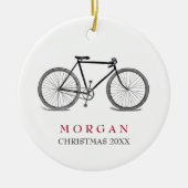 kerstmis keramisch ornament (Voorkant)