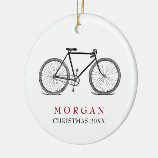 kerstmis keramisch ornament (Links)