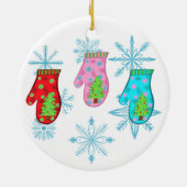 Kerstmis Keramisch Ornament (Achterkant)