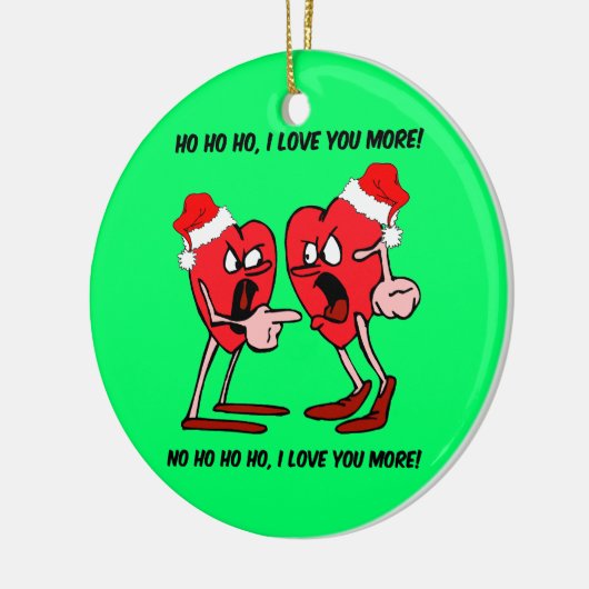 kerstmis keramisch ornament (Links)