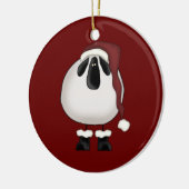 Kerstmis Keramisch Ornament (Links)