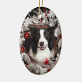 Kerstmis Keramisch Ornament (Links)