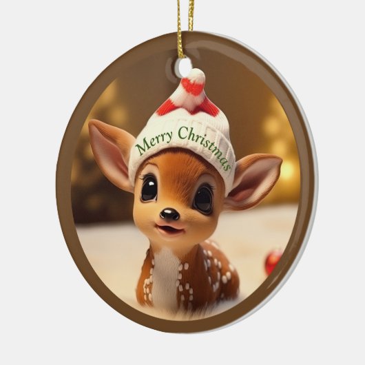 Kerstmis Keramisch Ornament (Links)