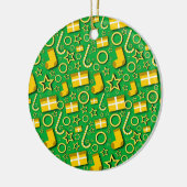 Kerstmis Keramisch Ornament (Links)