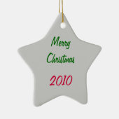 Kerstmis Keramisch Ornament (Rechts)