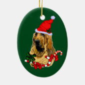 Kerstmis Keramisch Ornament (Achterkant)