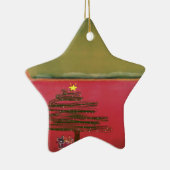 Kerstmis Keramisch Ornament (Rechts)