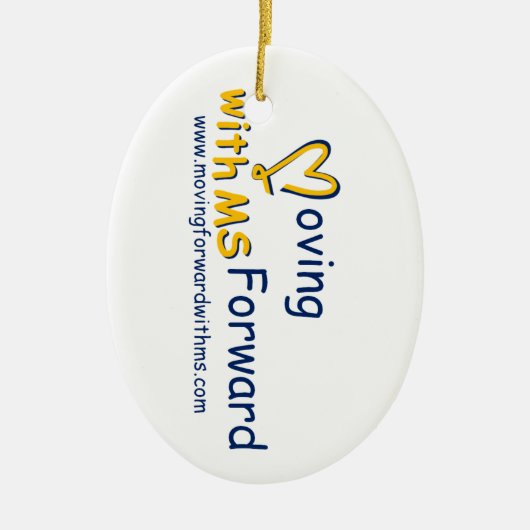 kerstmis keramisch ornament (Voorkant)