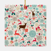 Kerstmis Keramisch Ornament (Achterkant)