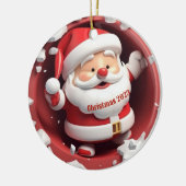 Kerstmis Keramische Ornament (Links)