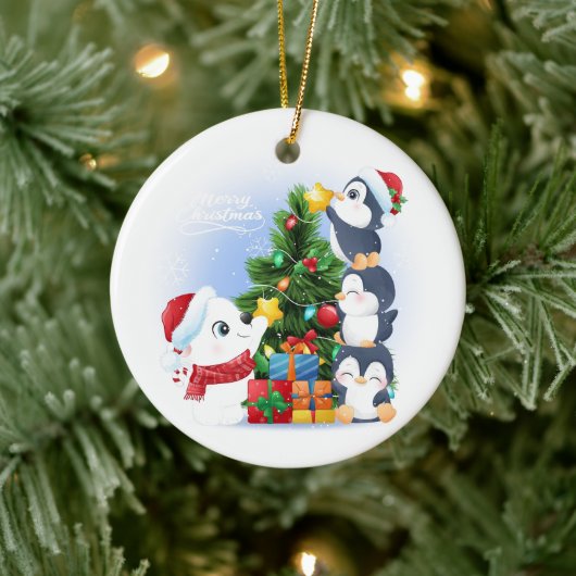 Kerstmis Keramische Versiering Keramisch Ornament (Boom)