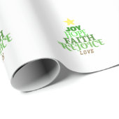 Kerstmis: kerstboom cadeaupapier (Rol Hoek)