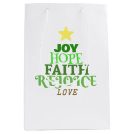 Kerstmis: kerstboom medium cadeauzakje