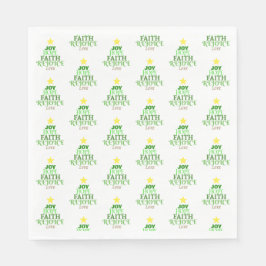 Kerstmis: kerstboom servet