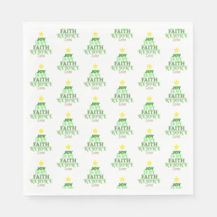 Kerstmis: kerstboom servet