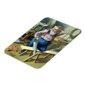 Kerstmis, kerstcadeautjes voor het bouwen van kers magneet (Linkerzijde)