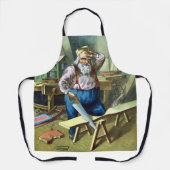 Kerstmis, kerstcadeautjes voor het bouwen van kers schort (Voorkant)