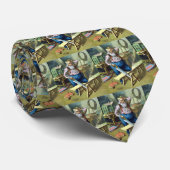 Kerstmis, kerstcadeautjes voor het bouwen van kers stropdas (Opgerold)