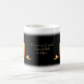 Kerstmis Kerstkaarsen Mok Vrede op Aarde (Center)