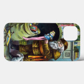 Kerstmis, kerstkerstmannetjes met speelgoed Case-Mate iPhone case (Achterkant (horizontaal))