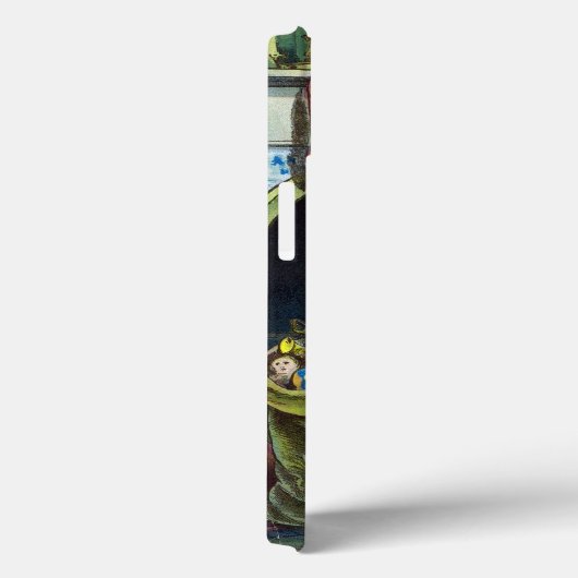 Kerstmis, kerstkerstmannetjes met speelgoed Case-Mate iPhone case (Achterkant / Rechts)