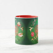 Kerstmis Kerstkrans Mok (Midden)