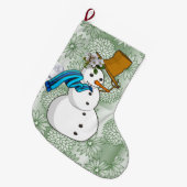 Kerstmis, kerstman grote kerstsok (Voorkant (Hangend))