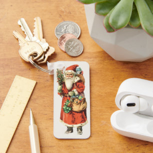 Kerstmis, kerstman, kerstman, Afbeelding knippen Sleutelhanger