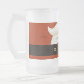 Kerstmis, kerstman matglas bierpul (Links)