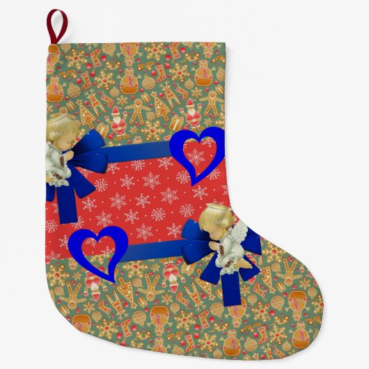 Kerstmis, kerstmis, Baby Angel Grote Kerstsok (Voorkant)