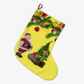 Kerstmis, kerstmis, Elf Grote Kerstsok (Voorkant (Hangend))