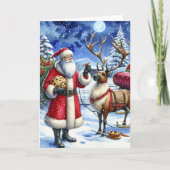 Kerstmis: Kerstmis Feestdagen Kaart (Voorkant)