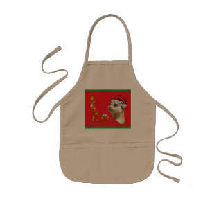 Kerstmis Kinder Apron Kinder Schort