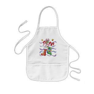 Kerstmis Kinder Apron - Prettige feestdagen! Schort