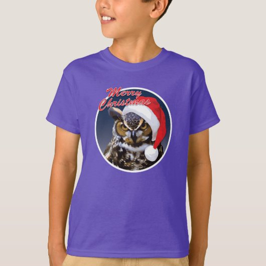 Kerstmis - Kinderen Basic Hanes T-Shirt (Voorkant)
