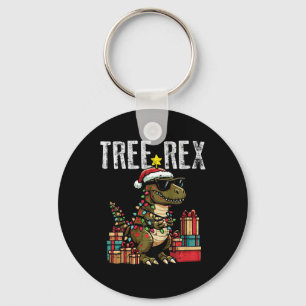 Kerstmis Kinderen Dinosaurus Boom Rex Xmas Trex Pe Sleutelhanger