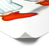 Kerstmis, kinderen en speelgoed poster (Hoek)