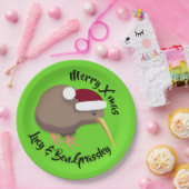 Kerstmis Kiwi Papieren Bordje (Feest)