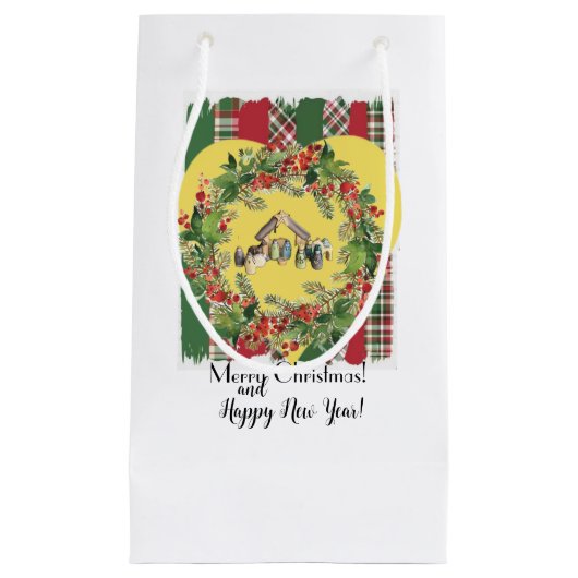 Kerstmis Klein Cadeauzakje (Voorkant)