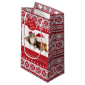 Kerstmis Klein Cadeauzakje (Voorkant Gekanteld)