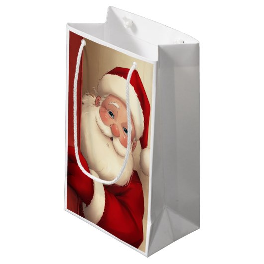 Kerstmis Klein Cadeauzakje (Voorkant Gekanteld)